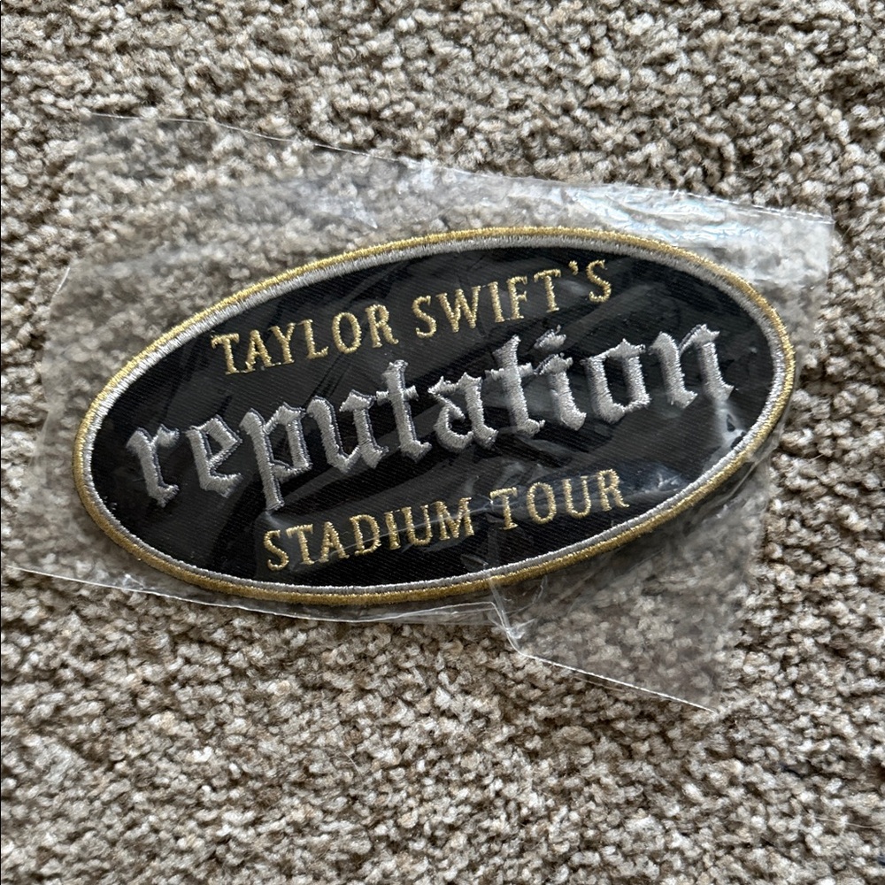 Taylor Swift Reputation Stadium Tour Patch
